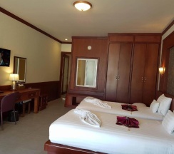 Двухместный люкс двуспальная кровать в Erawan Hotel