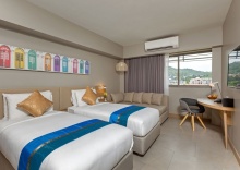 Двухместный номер Deluxe 2 отдельные кровати в Отель Journeyhub Phuket Patong