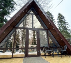 Дом A-frame в Ilios