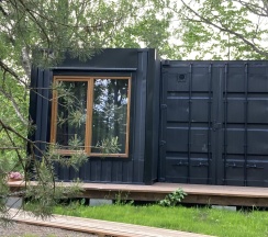 6-ти местный дом с панорамными окнами и открытой террасой  №4 в Уютные Ёлы