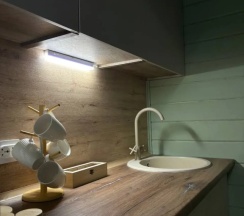 Двухместное шале Superior с красивым видом из окна двуспальная кровать в Вербная роща