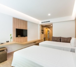 Одноместный номер Deluxe 2 отдельные кровати в Chaba Cabana Beach Resort