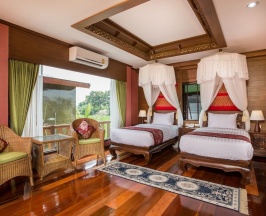 Двухместная вилла Superior с балконом 2 отдельные кровати в Phusanfah Resort