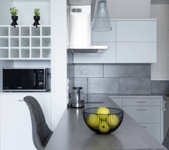 Номер Superior в Квартира на сутки Минск Маяк Метро 3 минуты Бесконтактное заселение Wi-Fi Кухня объединена с жилой зоной Отдельная спальня