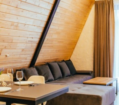 A-frame с одной спальней и сауной в Никитское Подворье