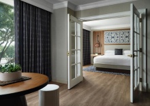 Двухместный люкс двуспальная кровать в Austin Marriott South