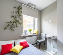 1-комнатные апартаменты студия Шоссе Фрезер 17Ас1 в Comfort place