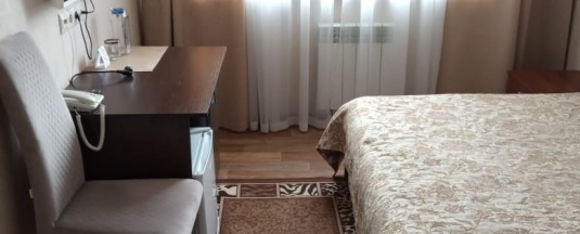 Одноместный Эконом с 2-спальной кроватью в Mirway hotel