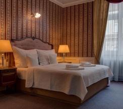 Двухместный полулюкс двуспальная кровать в Hotel Praga 1885