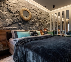 1-комнатные апартаменты люкс в Апартаменты Fishing Vilagge Luxe (Рыбная деревня Люкс) на улице Октябрьская 57