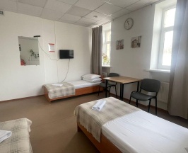Номер эконом с 3 односпальными кроватями в Smart Hotel KDO Петрозаводск