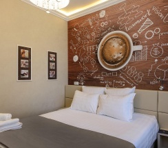 Комната улучшенная с 1 двуспальной кроватью в Hotel design style