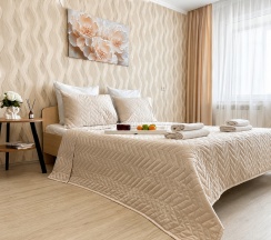1-комнатные апартаменты, 40 м², 4 этаж в 4 Сезона в микрорайоне Дружба 2/8