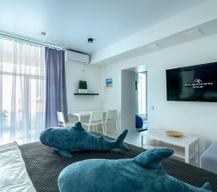Seaside Apartment (Вид на море, первая линия, до 4 гостей), Станюковича 48/5 в Vvo apartments group