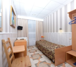 Одноместный номер с общей ванной комнатой в LeoHotels Знаменская