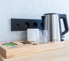 Двухместный полулюкс двуспальная кровать в Геопур