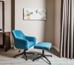 Двухместный номер Superior с видом на город двуспальная кровать в Отель Courtyard by Marriott Baku