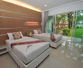 Двухместный номер Deluxe с балконом 2 отдельные кровати в Phi Phi Rimlay Cottage
