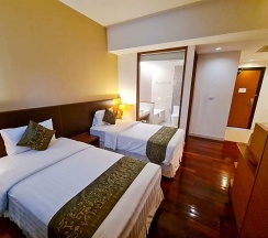 Двухместный номер Deluxe двуспальная кровать в Grand Garden Hotel & Residence