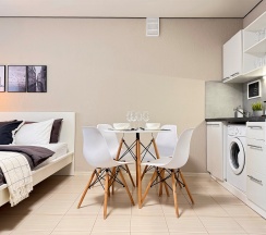 Студия на ул. Лазурная, 28 (Объект №60, этаж 5) в Hugge Place