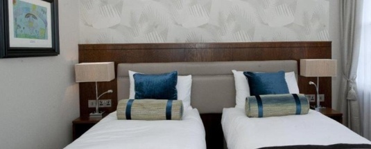 Двухместный номер Standard 2 отдельные кровати в The Greenwood Hotel Wetherspoon