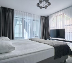 Номер улучшенный комфорт с 1 двуспальной кроватью в Белла