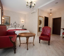 Одноместный полулюкс двуспальная кровать в Hotel Justus