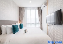 Двухместный номер Standard c 1 комнатой двуспальная кровать в The Rich Residence Sukhumvit Nana