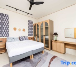 Вилла в Вилла Plunge Modern 2-Bedroom with Private Pool