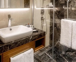 Двухместный номер Deluxe с видом на горы 2 отдельные кровати в Sheraton