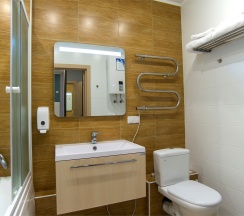 Однокомнатные апартаменты с видом на реку Казанку в Sibgat Apartments