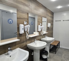 Эконом с удобствами на этаже в Iterra hotel