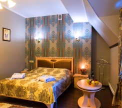 Люкс с двуспальной кроватью в Кароза