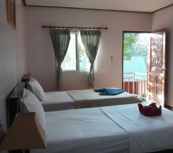 Двухместное бунгало (2 отдельные кровати) в Phi Phi Jungle Hill Bungalow