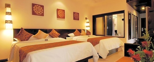 Двухместный номер Deluxe двуспальная кровать в Horizon Karon Beach Resort & Spa