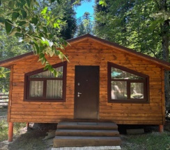 Двухместный коттедж Standard 2 отдельные кровати в Forest Arkhyz