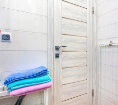 Студия с красивым видом из окна в Апартаменты Welcome Karelia  Riverside в Центре
