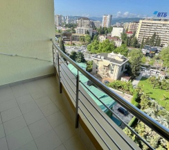 1-комнатные апартаменты студия Сочи, ул. Несебрская 14 в Deluxe apartments