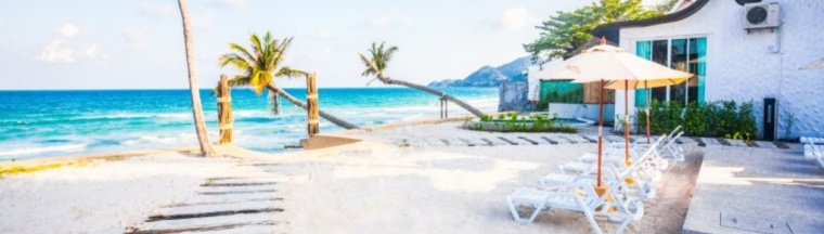 Одноместный номер Premium с видом на океан двуспальная кровать в The samui beach resort