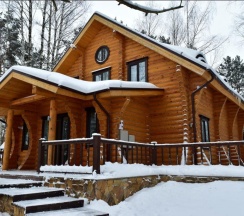 Русская изба в Кантри хоум