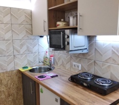 1-комнатные апартаменты студия с двухъярусной кроватью #3 в Easy Studio на улице Пушкинская