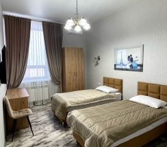 Двухместный номер с 1 двуспальной или 2 односпальными кроватями в Moon