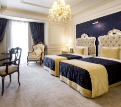 Семейный люкс с красивым видом из окна в Rixos Khadisha Shymkent