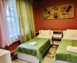 Номер эконом с 2 односпальными кроватями в Long House