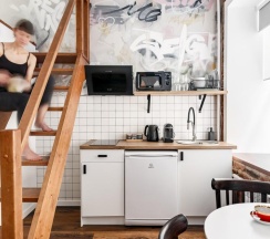 1-комнатные апартаменты студия в 17Apartments