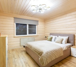 Стильный коттедж 100 кв.м. для 7 человек рядом с Охта парком в Solar House