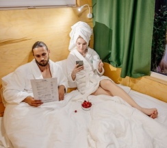 Эко-дом на двоих в Ecosuite
