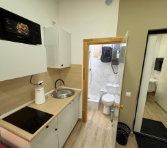 2-местный 1-комнатный номер студия стандарт в Апарт-отель