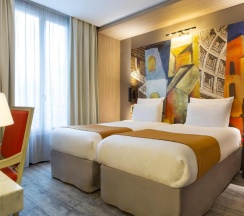 Двухместный номер Standard 2 отдельные кровати в Mercure Paris Alesia