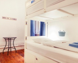 Четырёхместный номер Standard в Lisbon Chillout Hostel